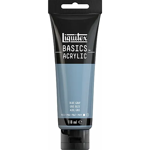 Liquitex Lqx Basics Acrylfarbe 118ml Tube Blaugrau