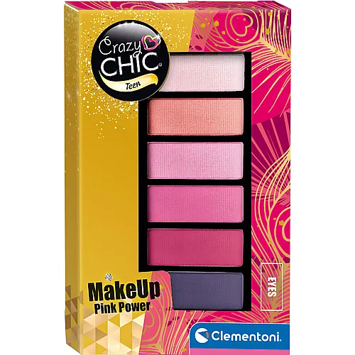 Lidschatten-Palette Pink Power, 6 Farben