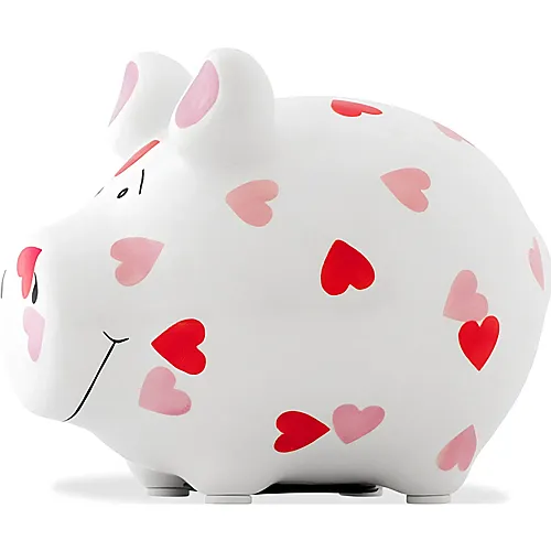 Cepewa Sparschwein Herz aus Keramik