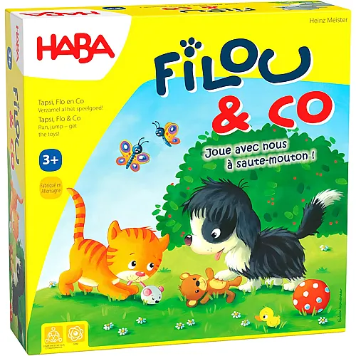 HABA Mes premiers jeux � Filou & Co (DE/FR/IT/EN)