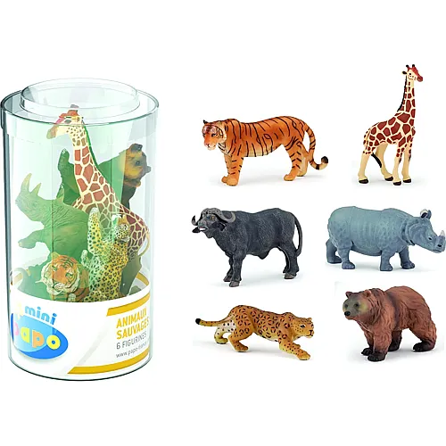 Wildtiere Set 2 6Teile