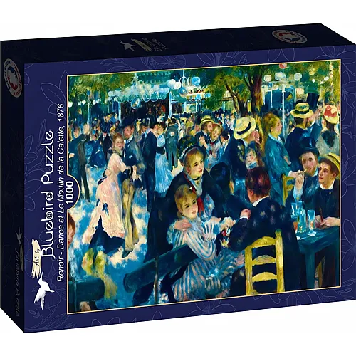 Dance at Le Moulin de la Galette, 1876 1000Teile