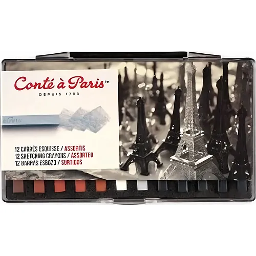 Conte A Paris Conte Carre Esquiss 12er Set Gemischt