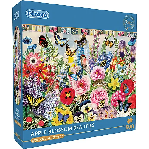 Gibsons Puzzle Barbara Anderson Apfelbl�ten-Sch�nheiten (500Teile)