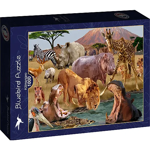 Bluebird Puzzle Fran�ois Ruyer Kilimanjaro - 1000 Teile