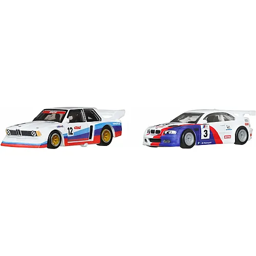 2-Pack BMW 320 Group 5 & 2001 BMW M3 GTR 1:64