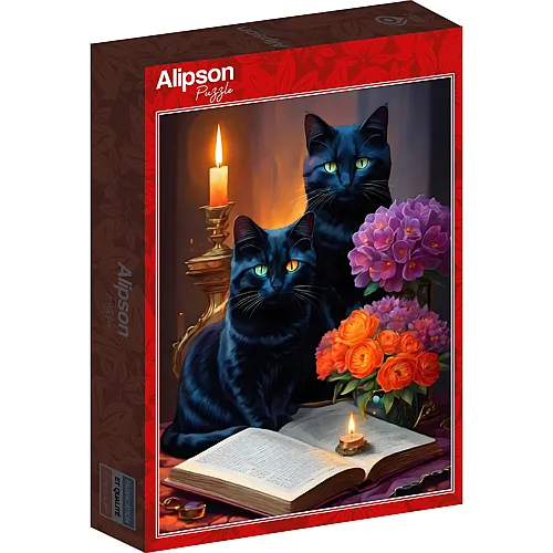 Black Cats 500Teile