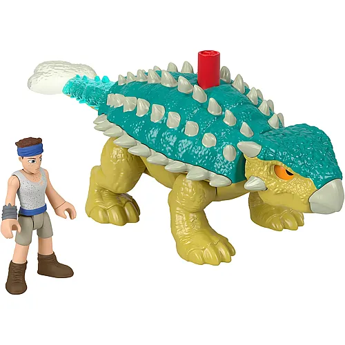 Imaginext Jurassic World Dinosaurier Bumpy und Figur Ben