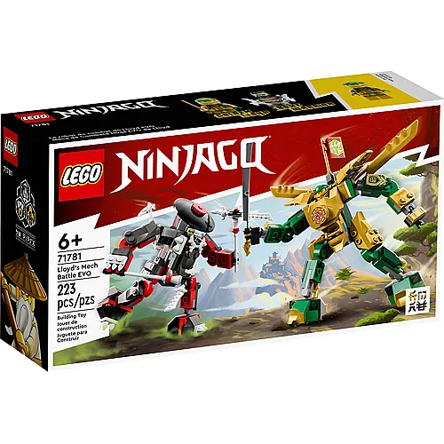 LEGO Ninjago Lloyds Mech-Duell EVO (71781)