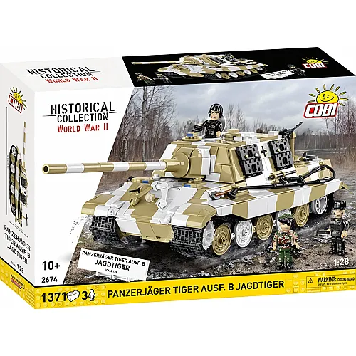 COBI Jagdpanzer VI Ausf. B / 1355 pcs Sd. Kfz. 186 Jagdtiger