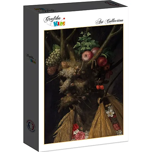 Grafika Puzzle Art Collection Arcimboldo Giuseppe Grafika Kids Four Seasons in One Head, 1590 - 12 Teile