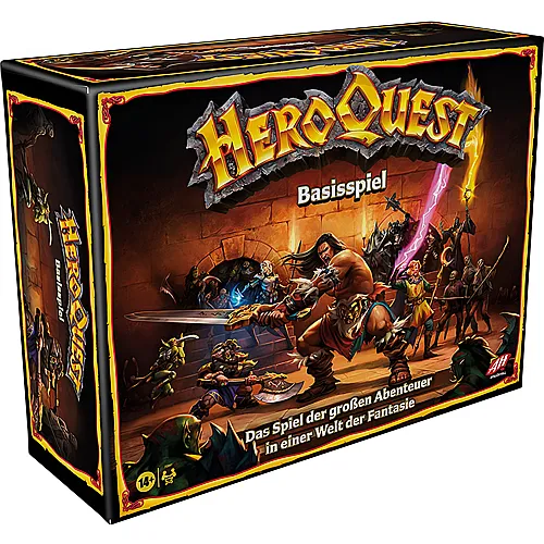 Hasbro Gaming HeroQuest Basisspiel (DE)