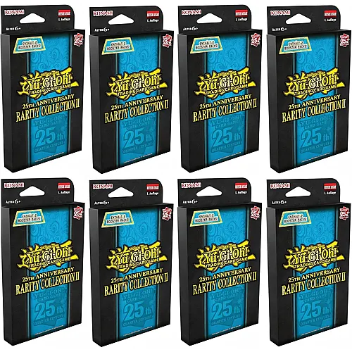 25th Anniversary Rarity Collection II Tuckbox Display DE