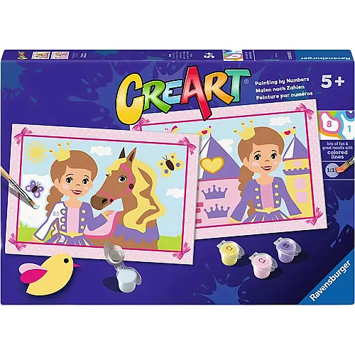Ravensburger Malen nach Zahlen CreArt Kleine Prinzessin