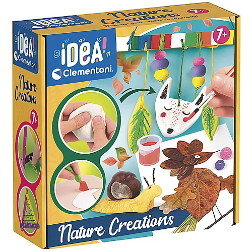 Clementoni Idea Creativ Box Naturmaterialien