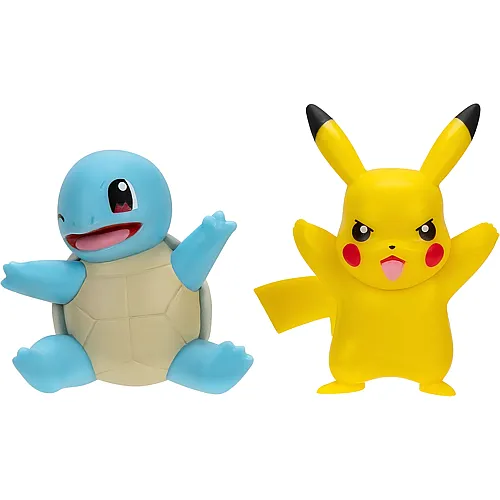 Battle Figure First Partner 2er Pack Schiggy Pikachu