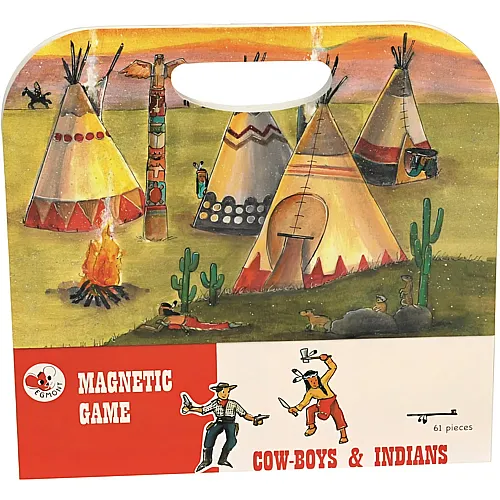Egmont Magnetspiel Indianer & Cowboys
