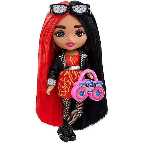 Barbie Extra Minis Puppe Red/Black Hair