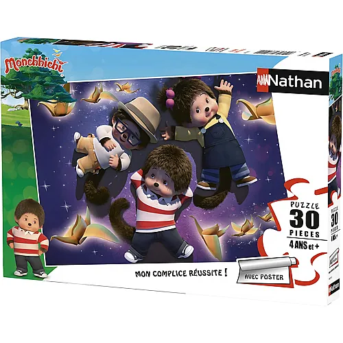 Nathan Puzzle Monchichi - 30 Teile