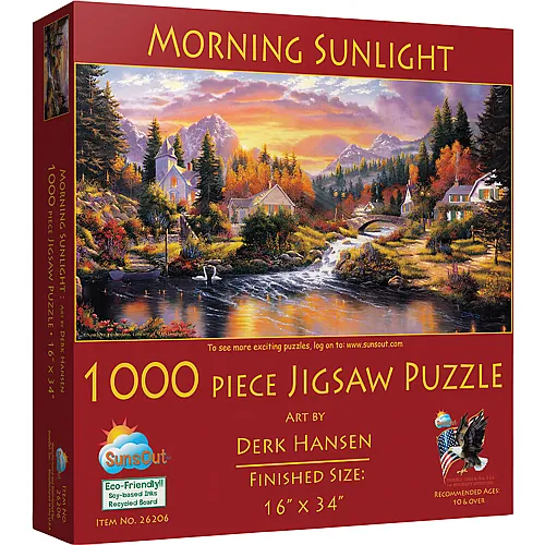 SunsOut Puzzle Morning Sunlight - 1000 Teile