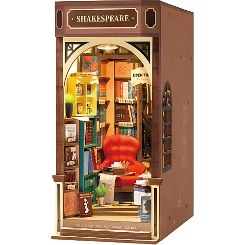 Robotime Bausatz Shakespeare's Bookstore (194Teile)