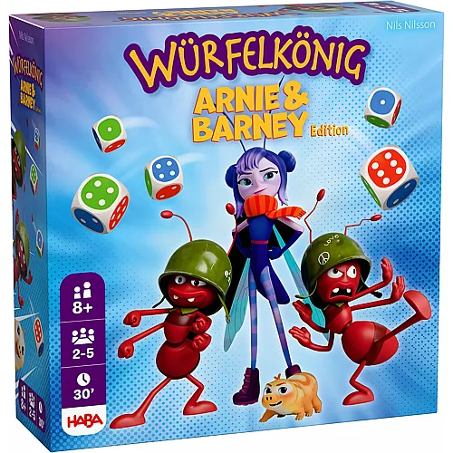 HABA Spiele W�rfelk�nig Arnie & Barnie Edition - Deutsch