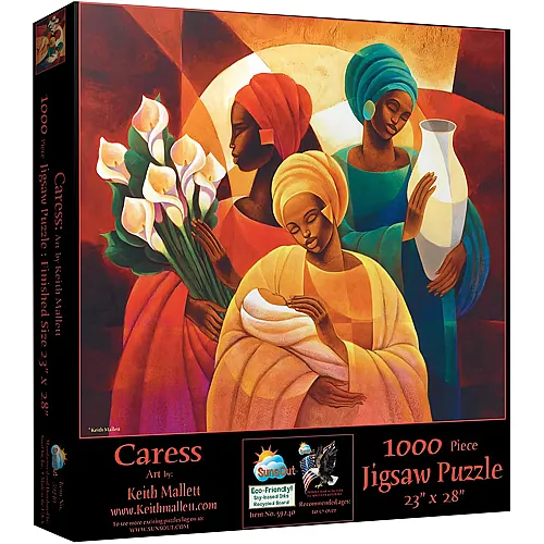 SunsOut Puzzle Keith Mallett Caress - 1000 Teile