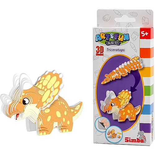 Simba A&F 3D Modell Triceratops