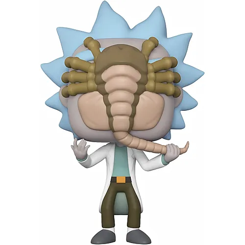 FUNKO and Morty-Rick Facehuggher Figur, Mehrfarbig