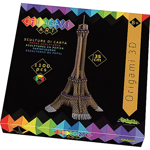 Creagami Origami 3D Eiffelturm (1100Teile)