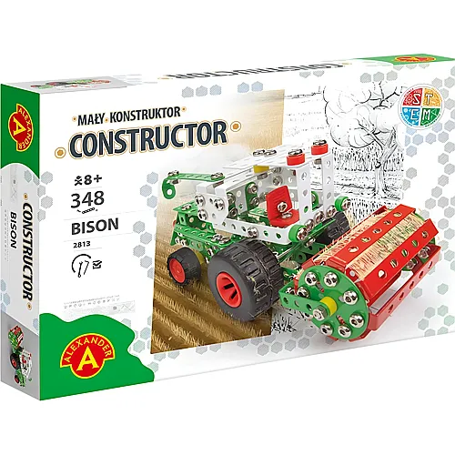 Alexander Constructor Bison Walze (348Teile)