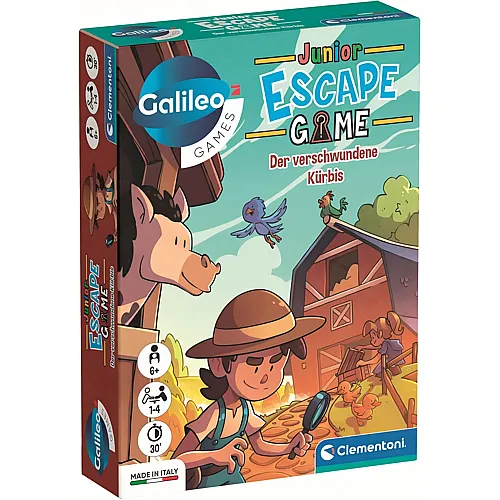 Clementoni Galileo Escape Junior - Der verschwundene K�rbis