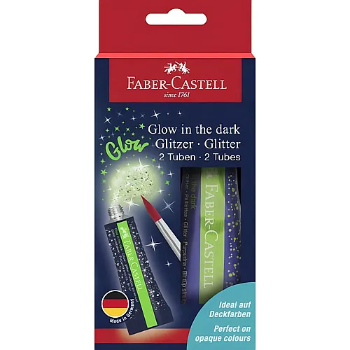 Faber-Castell Faber Castell Glitzer Glow in the dark (24ml)