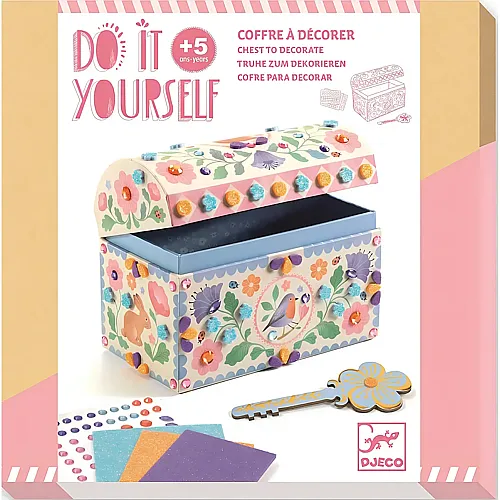 Djeco Kreativ Do It Yourself Schatztruhe Kostbare Sch�tze