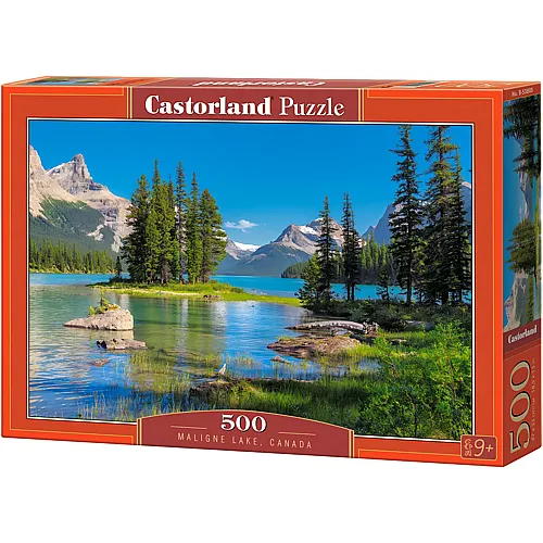 Castorland Maligne Lake, Canada (500Teile)
