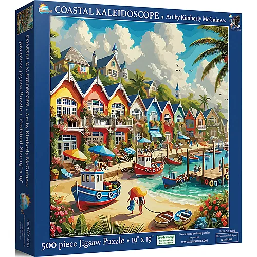 SunsOut Puzzle Kimberly McCuiness Kaleidoskop der K�ste - 500 Teile