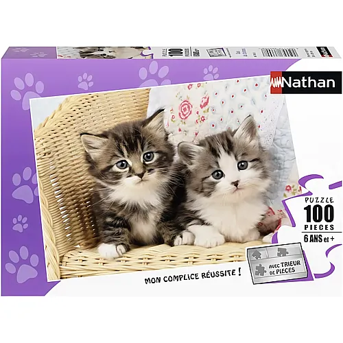 Nathan Puzzle K�tzchen - 100 Teile