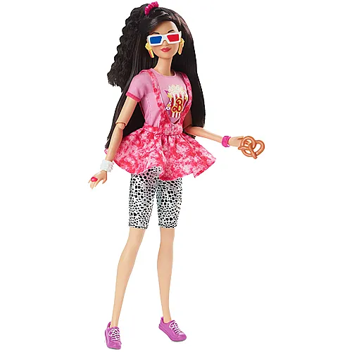 Barbie Signature Rewind 80er Kinoabend schwarze Haare