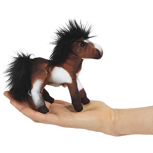 Folkmanis Fingerpuppe Pferd / Mini Horse (13cm)