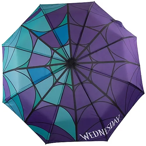 Wednesday: Buntglas Schirm