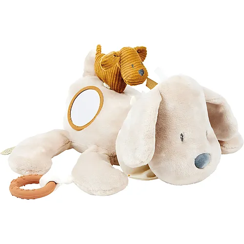 Nattou Aktiv-Kuscheltier Hund Charlie - 33 cm