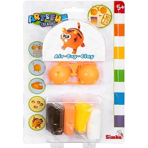 Simba A&F Air Dry Clay Tiger