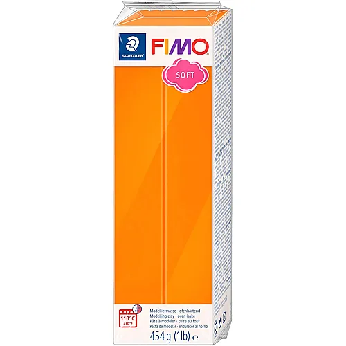 Fimo Soft Modelliermasse Mandarine - 454 g
