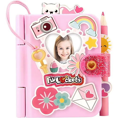 Jumbo Funlockets Mini Tagebuch kleines Notizbuch, Schl�ssel, �berraschungen, ab 6 Jahren
