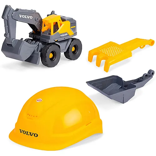 Sandspielzeug Volvo Baustellen-Set - 4 Teile