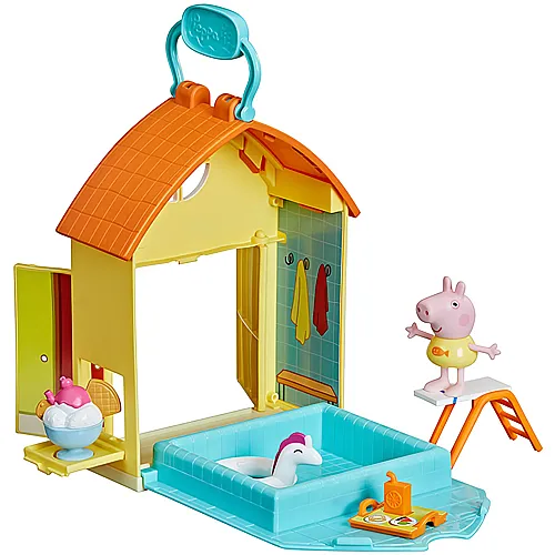 Hasbro Peppa Pig Schwimmbad-Tag