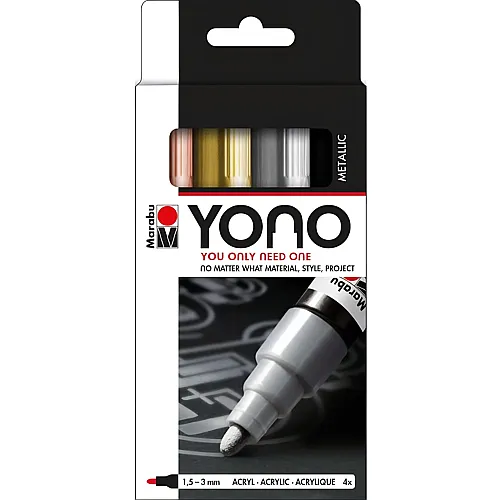 Marabu Acrylmarker YONO Set Metal