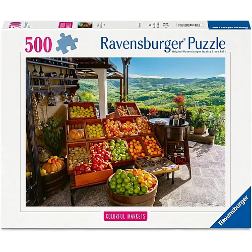 Bunte M�rkte - Fr�chte und Gem�se, Kroatien 500Teile