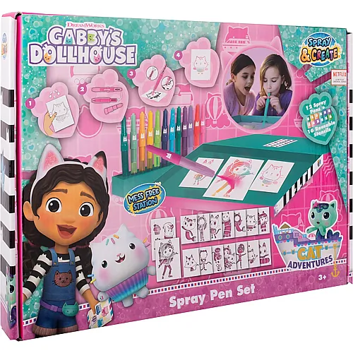 Canenco Spr�hstift-Set Deluxe Gabby's Dollhouse