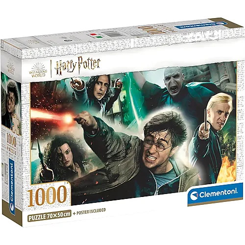 Clementoni Puzzle Harry Potter Compact - 1000 Teile
